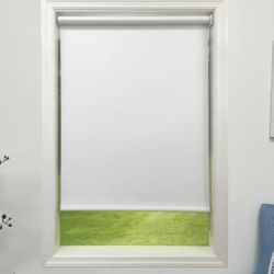 Blackout White Roller Shade