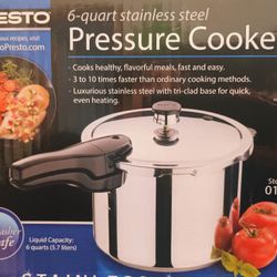 pressure cooker brand new 6 quart