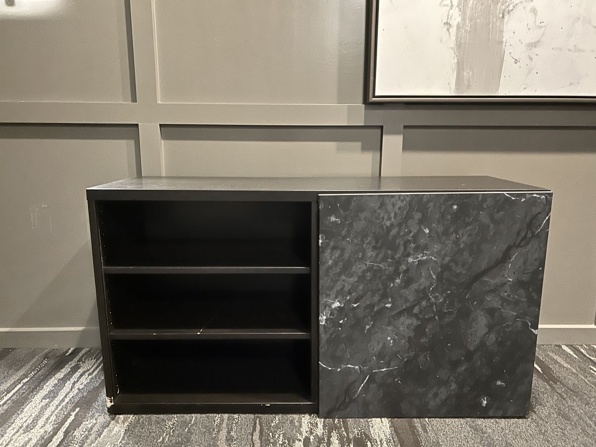 IKEA big bench storage with door