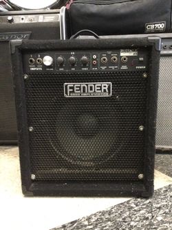 FENDER BASS GUITAR AMPLIFIER RUMBLE 25 COMBO AMP 10”