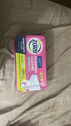 Zorb Wet Mopping Cloths 10-Pack