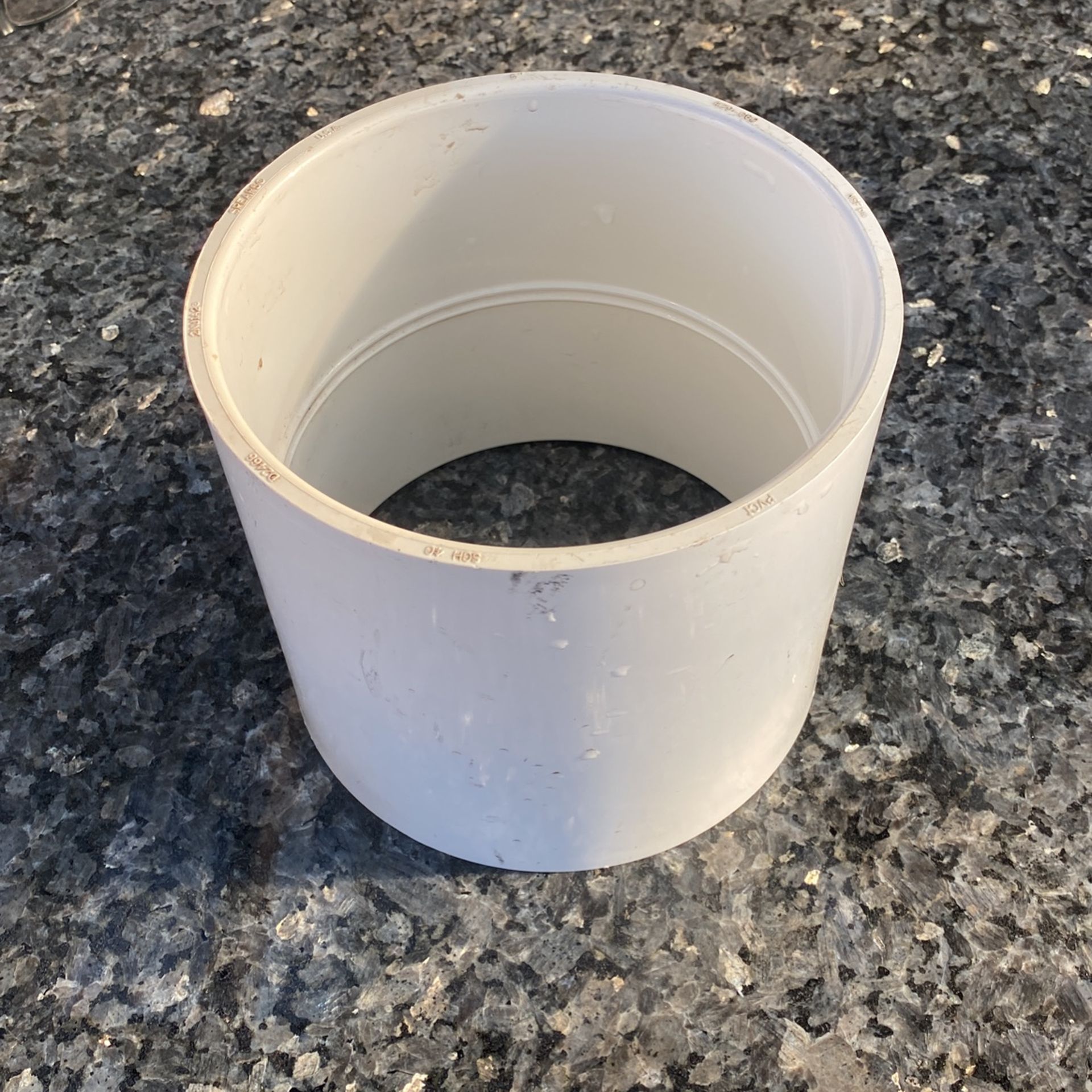 6" PVC Schedule 40 Coupling