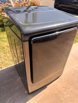 Samsung FlexWash FlexDry Washer & Gas Dryer Set – Black Stainless – Excellent Condition