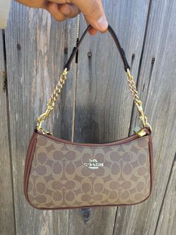 Terri caramel brown shoulder bag