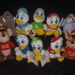 Assorted Disney bean bag plush toys $6 each