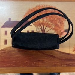 Black Floral Starlight Purse