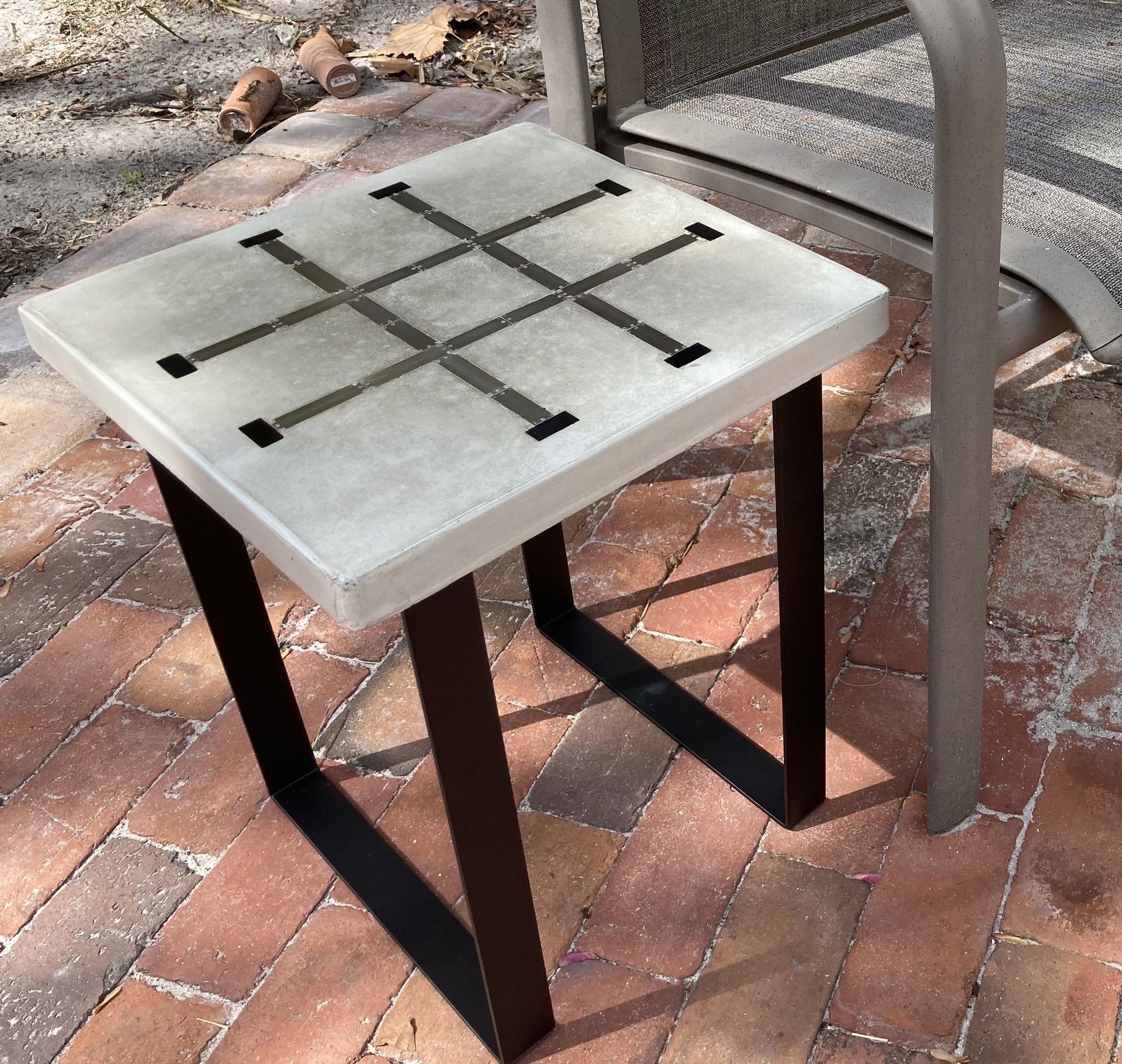 Hand Made Concrete Table 