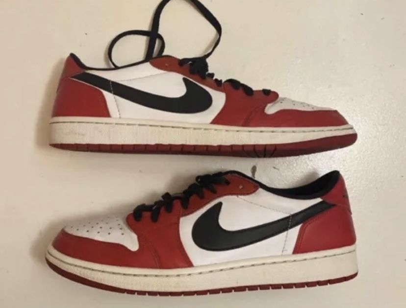 Nike Air Jordan Retro 1 Low OG Chicago 2016 705329-600