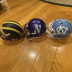 College Football Mini Helmets
