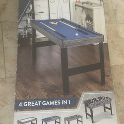 4in 1 Multi Game Table 