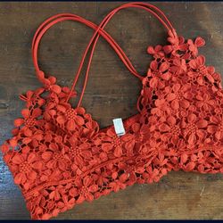 Free People Lace Bra Top 