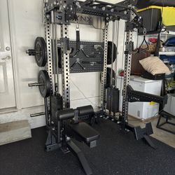 FREE DELIVERY ✅ 2 in 1 Home Gym, Functional Trainer, Squat Rack, Cable Machine