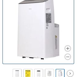 Danby 10,000 BTU 3-in-1 Inverter Portable Air Conditioner with Dehumidifier and Fan Function