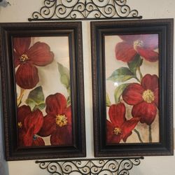 HOME INTERIOR PAR DE CUADROS UNICAMENTE 