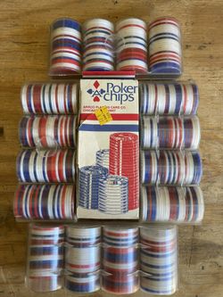 Retro Arrco Poker Chips