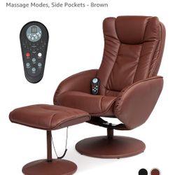 Massage Chair And Ottoman 