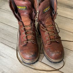 Carolina Steel Toed Work Boots 9 1/2
