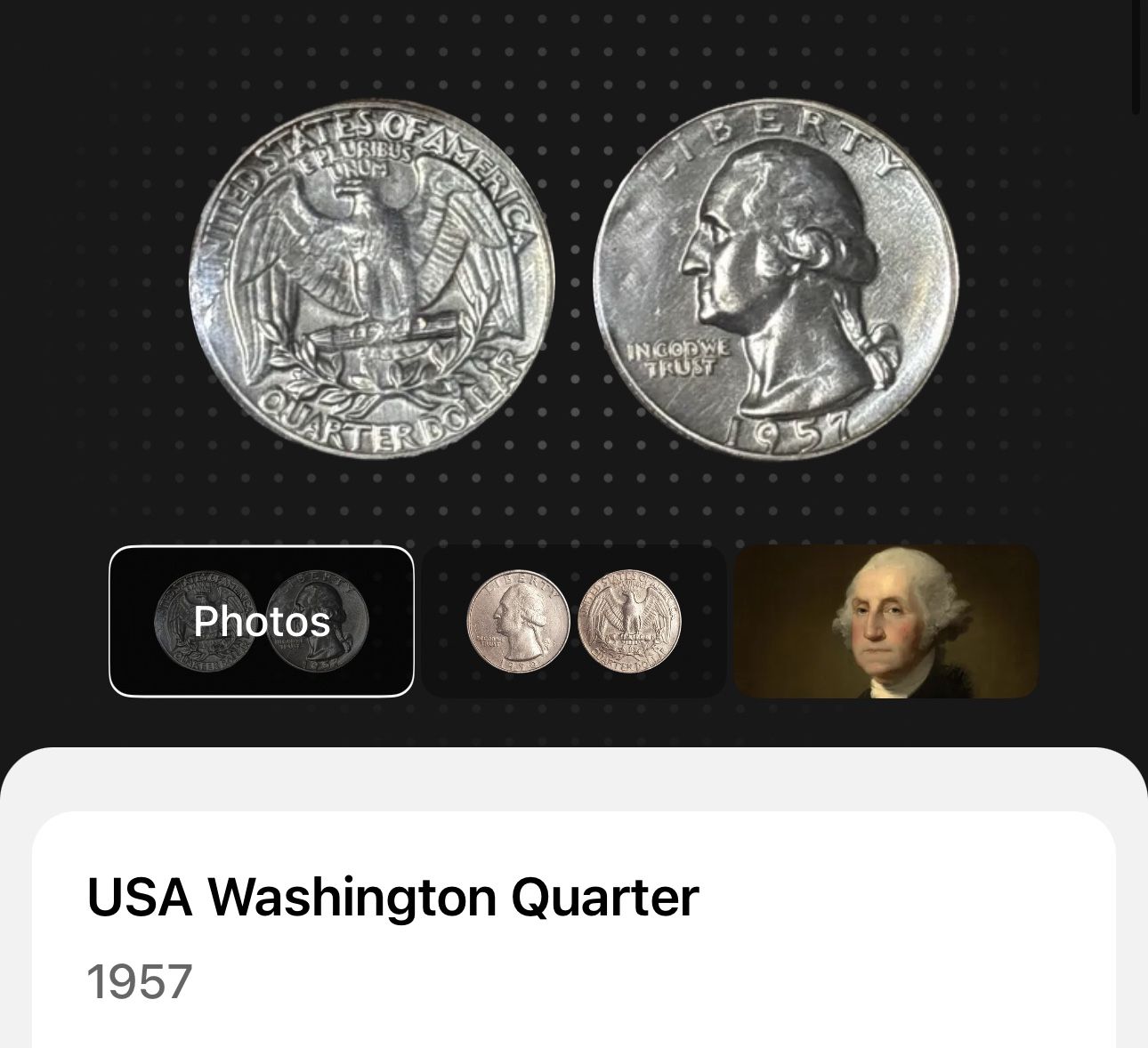 MS 1957 - USA Washington Quarter