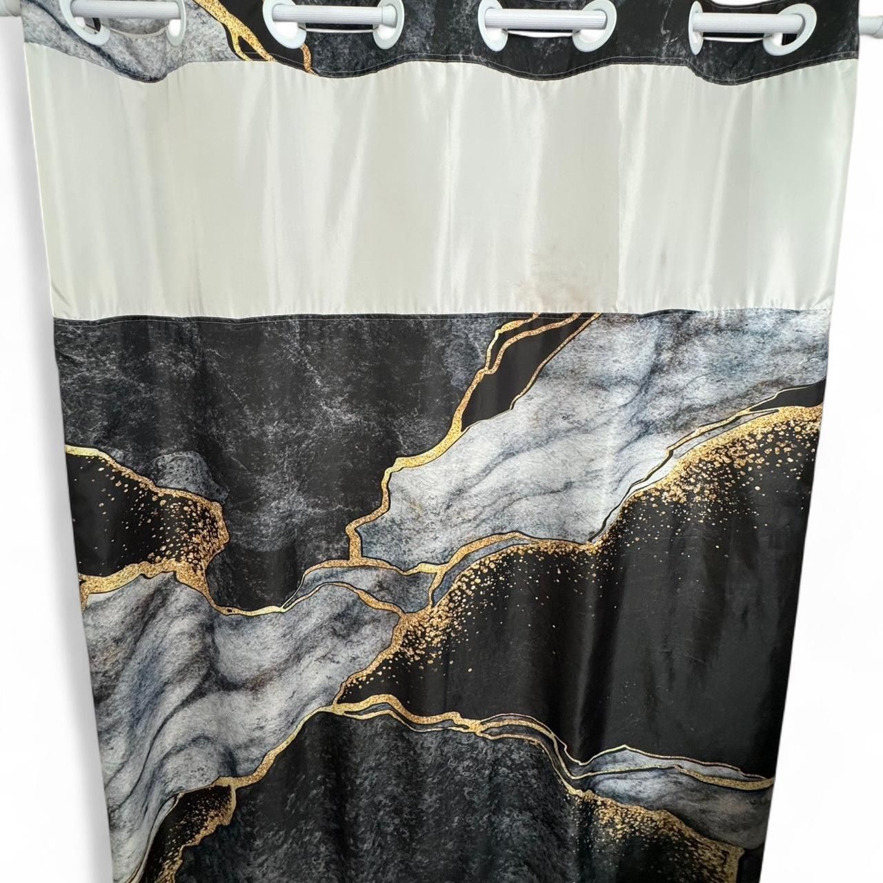 Shower Curtain Ringless