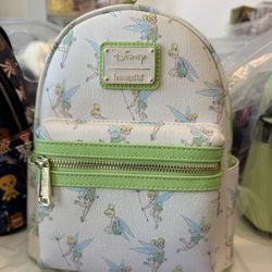 Rare Disney AOP Tinkerbell Loungefly 