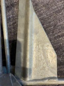 Galvanized Fluke / Danforth Style Boat Anchor