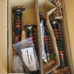 Genesis coupe Reaction Coilovers