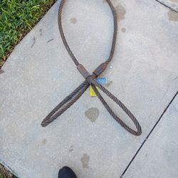 7/8" DIAMATER x 8' CABLE SLING 