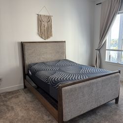 Queen Mattress, Bed frame & Adjustable Base
