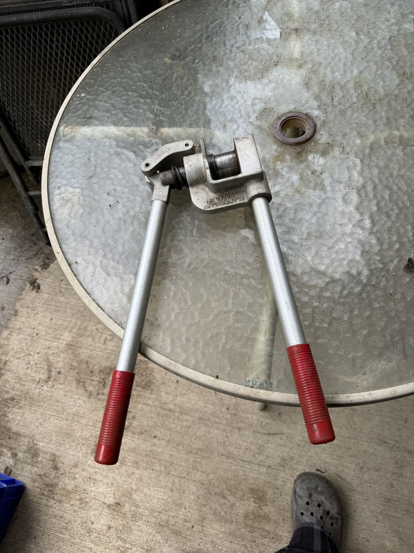 Steel stead punch