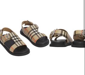 Burberry Bertha Check Sandal Size 13US / 31EU Kids 👦🏻