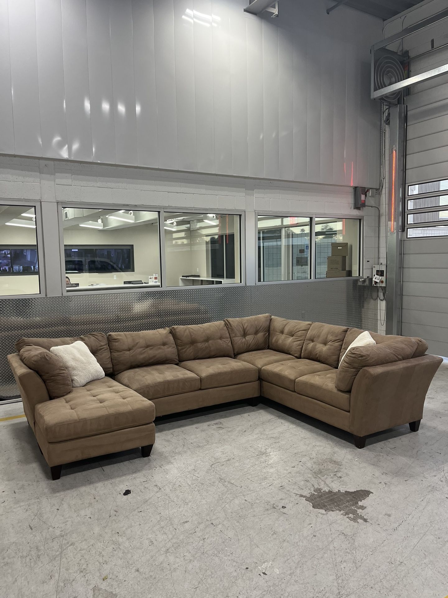 Brown Sectional