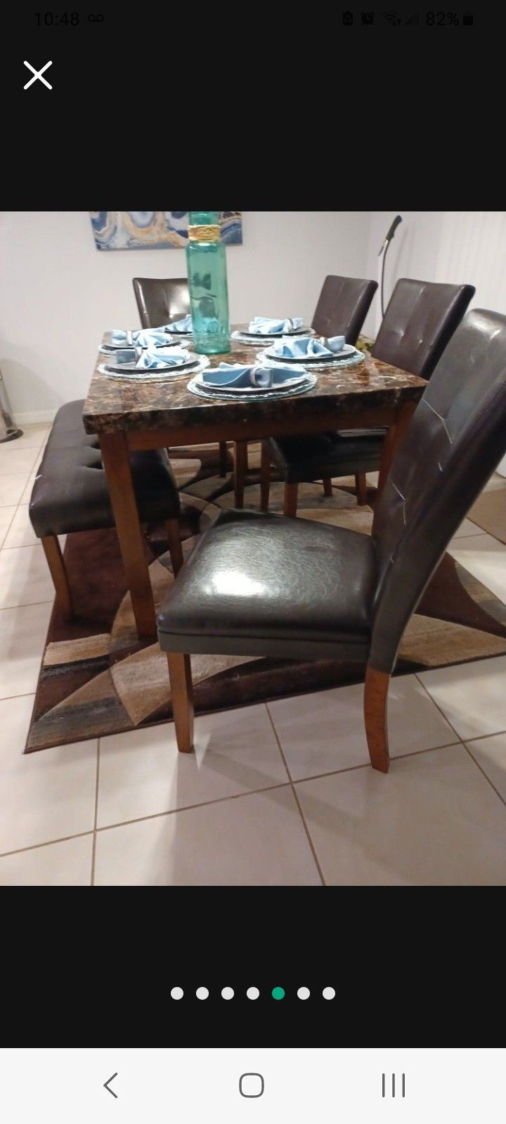 Marble Dining Room Table