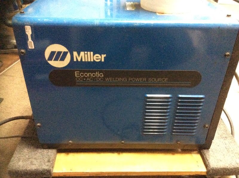 Miller welder econotig 230 volts 903367