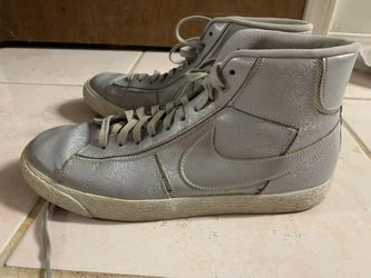 Nike Silver High Tops 