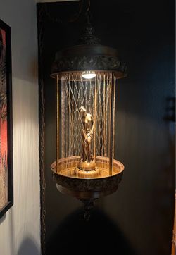 Oil lady hanging light