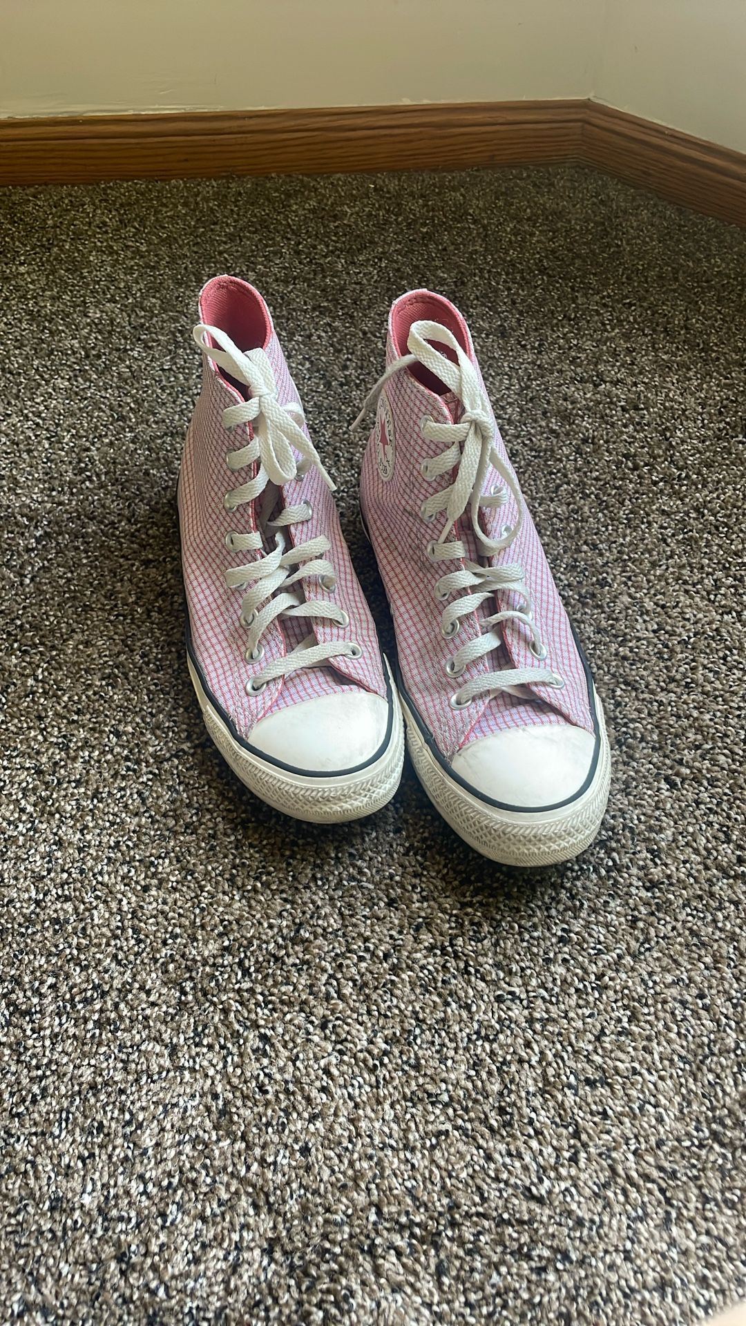 Plaid Converses