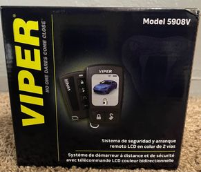 Viper 5908 Car Alarm only No Installation