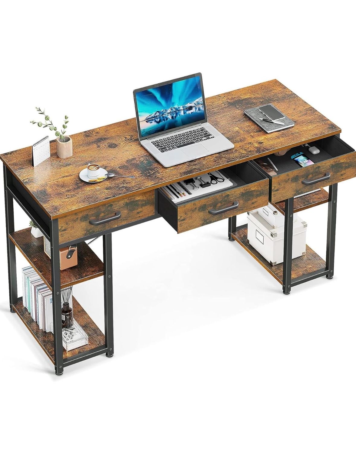 Brown 48 Inch Desk