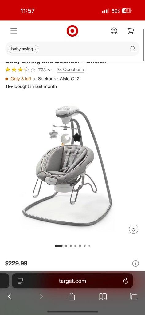 Baby Swing, Baby Walkers 