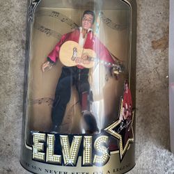 1993 Hasbro 12" Elvis Presley - Jailhouse Rock 45 RPM Doll NIB