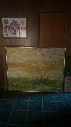 Lee Reynolds Canvas Painting 5’x4’