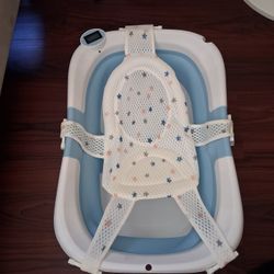 Baby Bathtub With Thermomater
