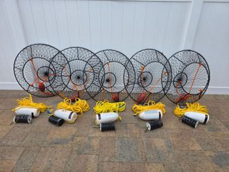 Lobster Hoop Nets Traps 32"