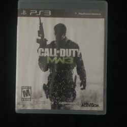 Modern warfare 3 PlayStation 3