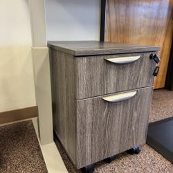 New Mobile Two Drawer File Cabinet / Pedestal 