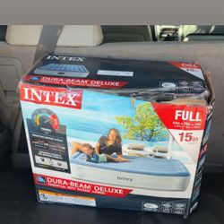 Brand new Intex Dura-Beam Delux Air Matress