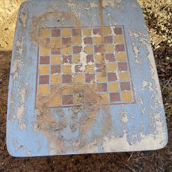 Checker Chess Table