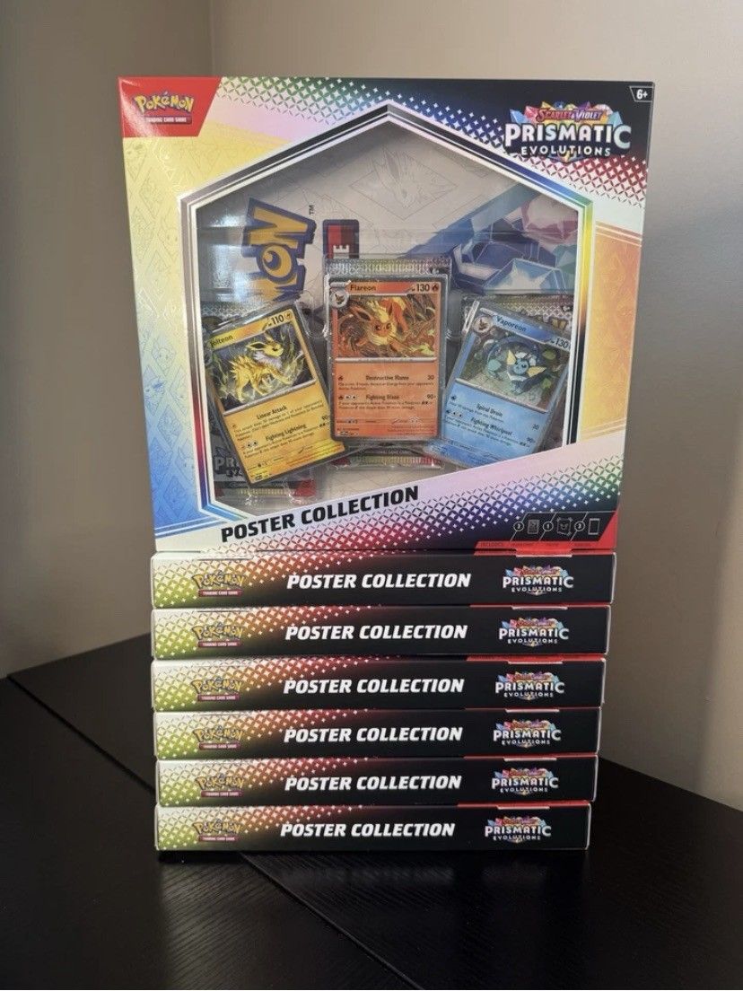 Pokemon TCG Poster Collection Brand New In Hand