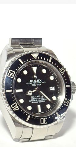 Preowned Rolex sea dwellers deepsea watch for men