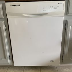 Amana White Dishwasher 